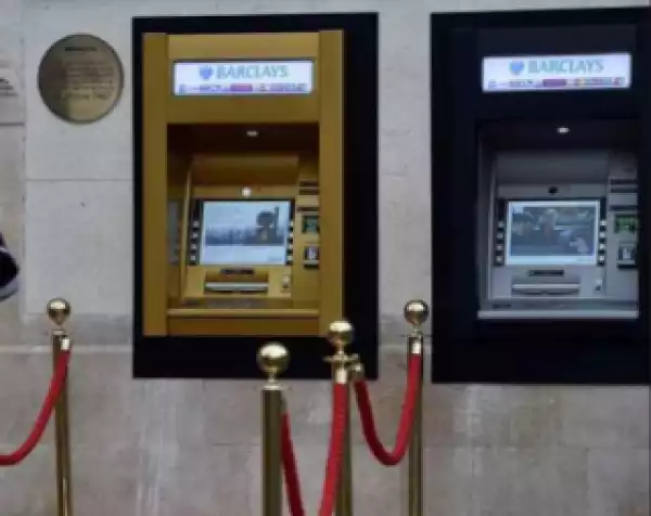 The First ATM In The World Clocks 50 Years (Photos)